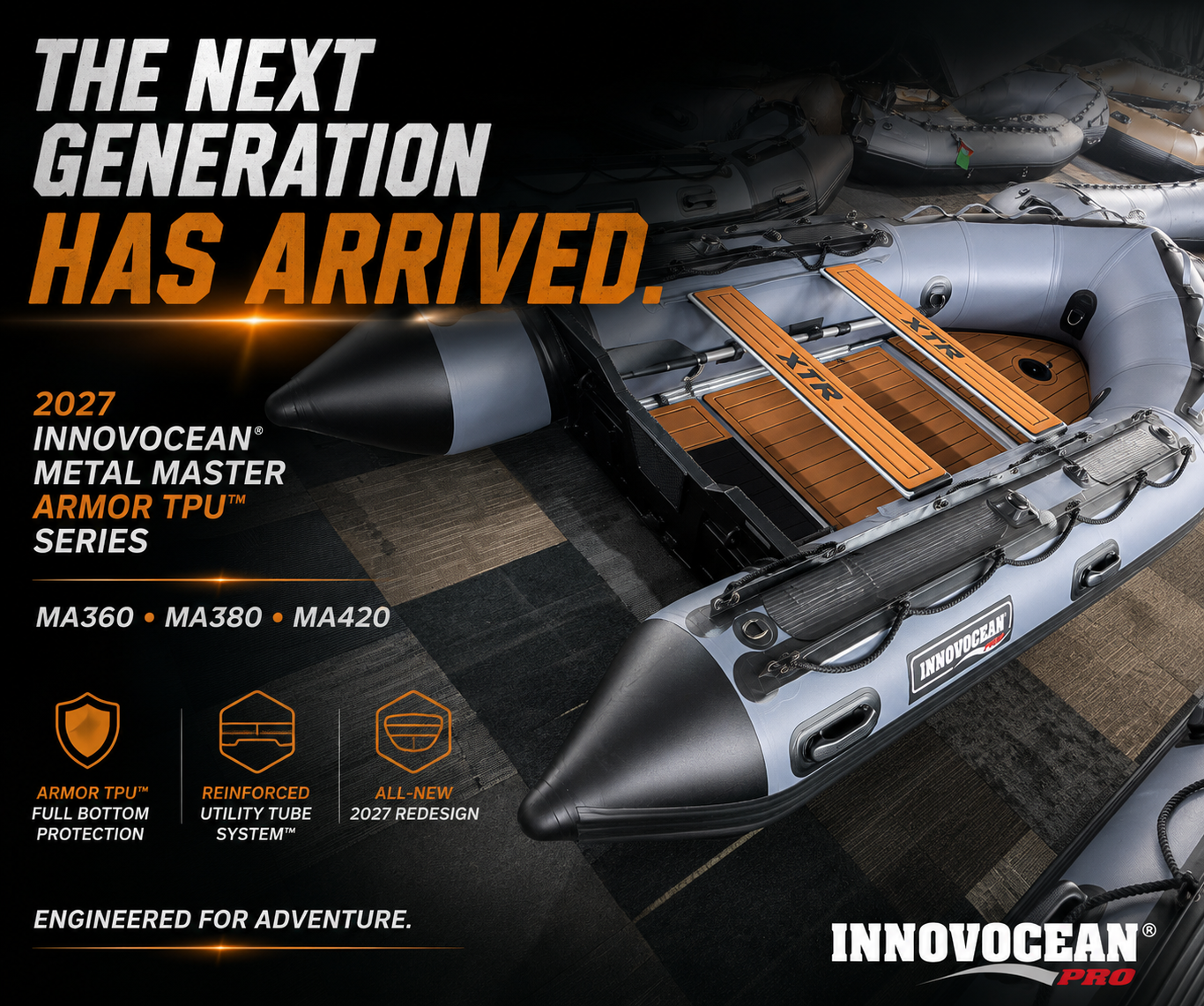 2027 INNOVOCEAN Armor TPU Inflatable Boat